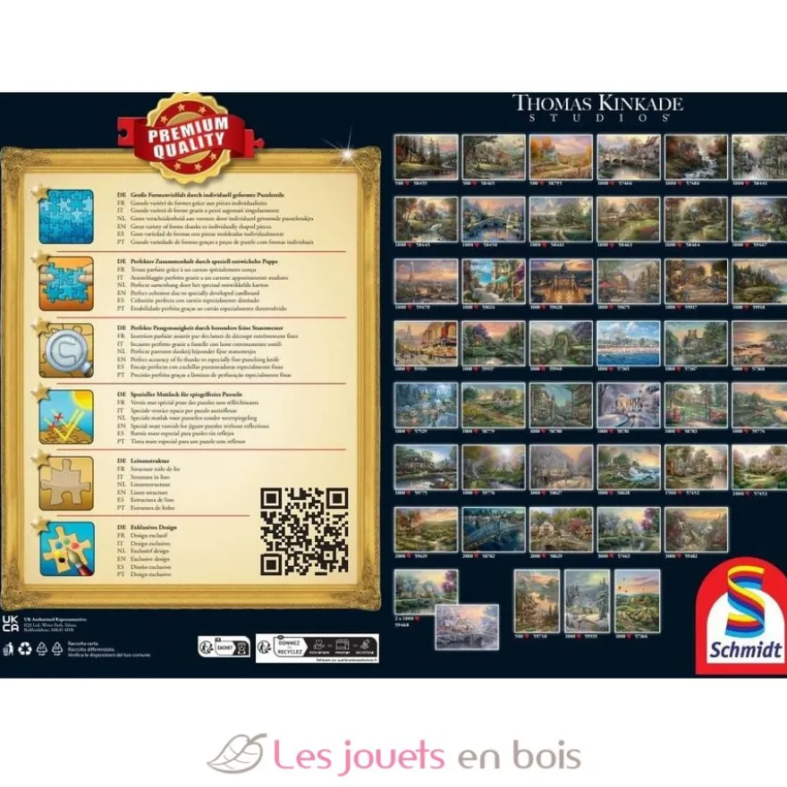Puzzle Ursula La Petite Sirène 1000 pcs - Schmidt Spiele