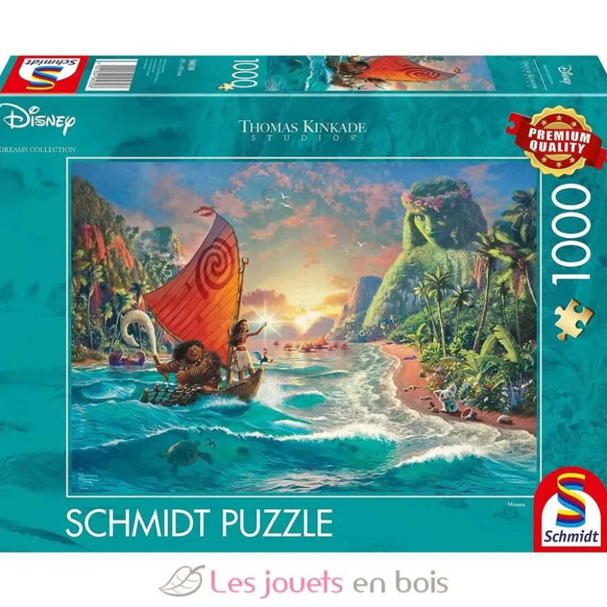 Puzzle Vaiana 1000 pcs - Schmidt Spiele