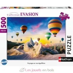 Puzzle Voyage en montgolfière 500 pièces - Nathan