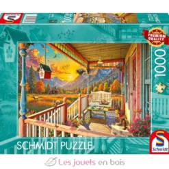 Puzzle Véranda des montagnes 1000 pcs - Schmidt Spiele
