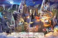 Puzzle Vue sur le château Poudlard 3000 Pcs - Ravensburger
