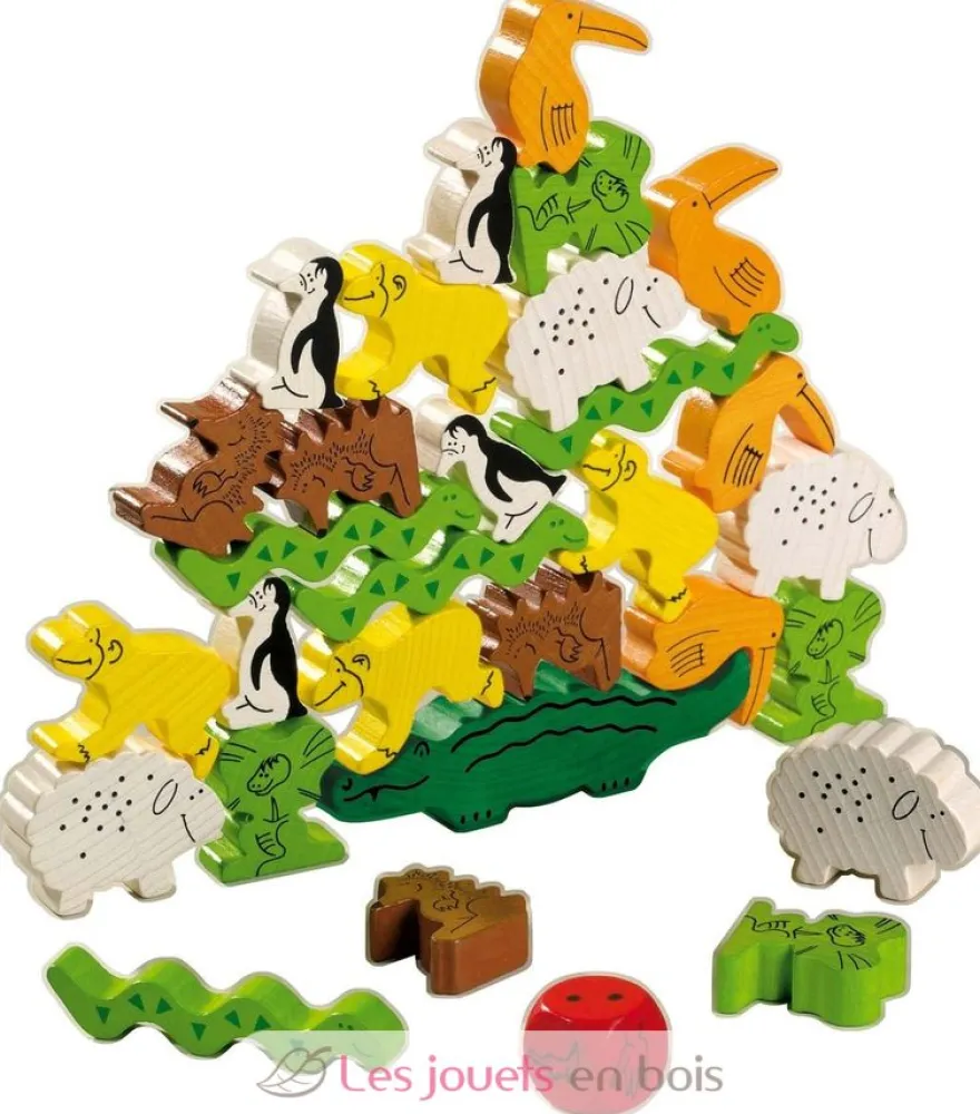 Pyramide d'animaux - Haba