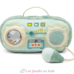 Radio sonore Joe le dragon verte - Polyester - Lilliputiens