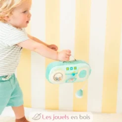 Radio sonore Joe le dragon verte - Polyester - Lilliputiens
