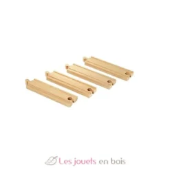 Rails Moyens Droits 144 mm - Brio