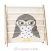 Rangement livres Chouette - 3 Sprouts