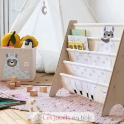Rangement livres Lama - 3 Sprouts