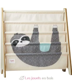Rangement livres Paresseux - 3 Sprouts