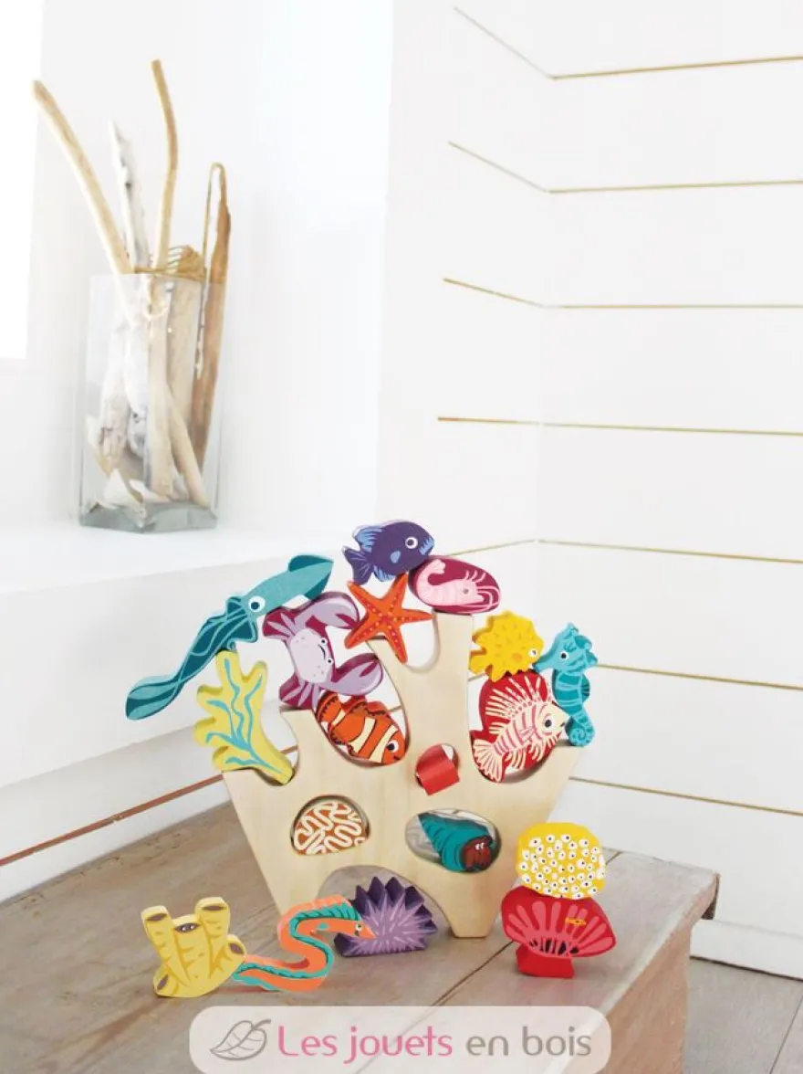 Récif de corail empilable - Tender Leaf Toys