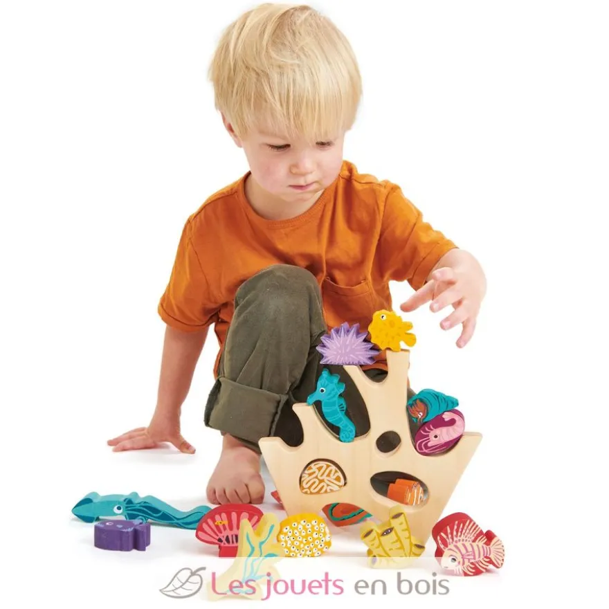 Récif de corail empilable - Tender Leaf Toys