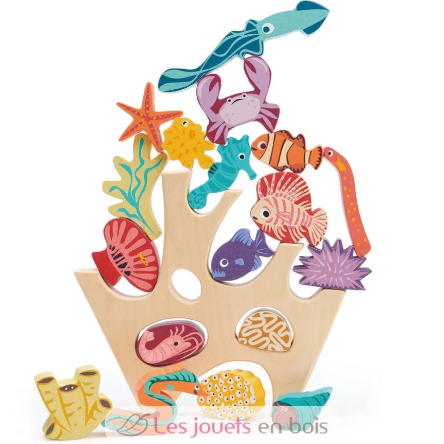 Récif de corail empilable - Tender Leaf Toys