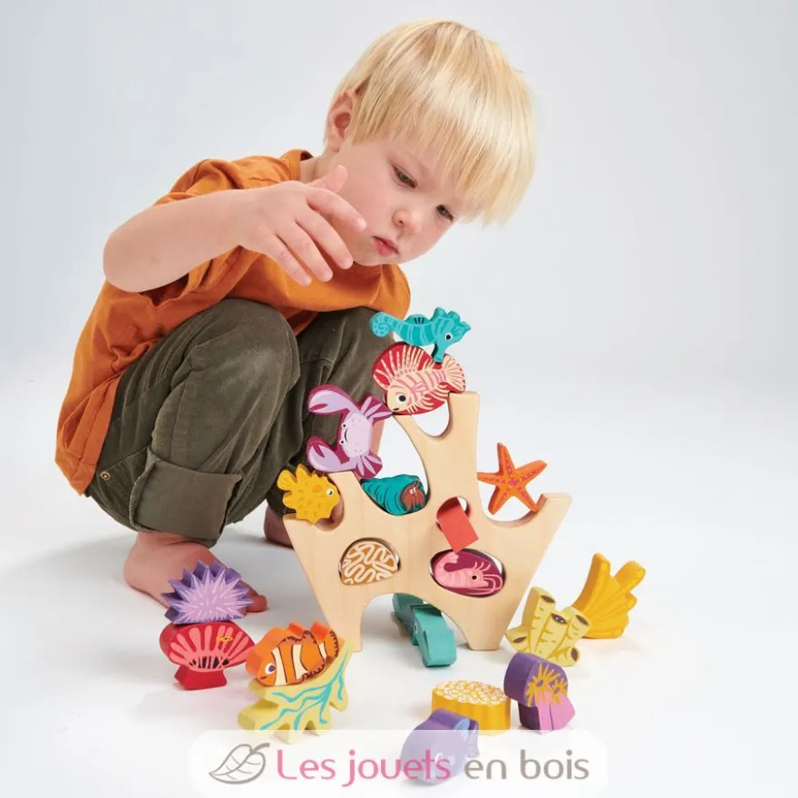 Récif de corail empilable - Tender Leaf Toys