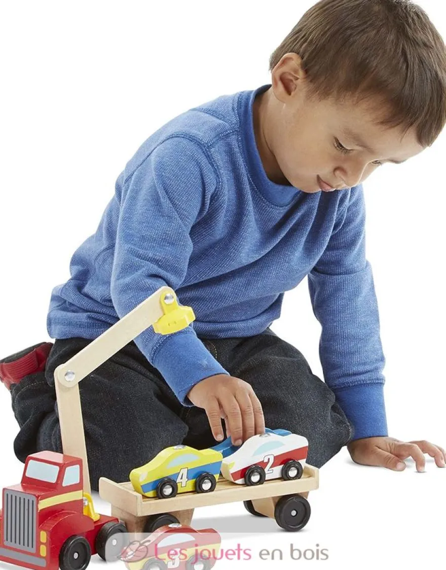 Remorqueur magnétique de voitures - Melissa & Doug