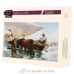 Retour de pêche de Sorolla - Puzzle Michèle Wilson