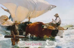 Retour de pêche de Sorolla - Puzzle Michèle Wilson