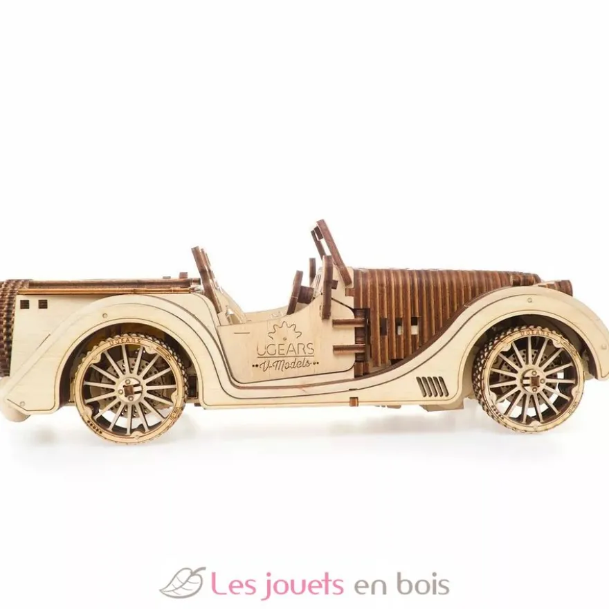 Roadster VM-01 - Puzzle 3D mécanique en bois - Ugears