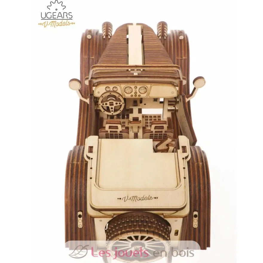 Roadster VM-01 - Puzzle 3D mécanique en bois - Ugears