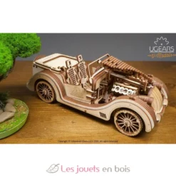 Roadster VM-01 - Puzzle 3D mécanique en bois - Ugears