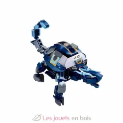 Robot Mecha 2 en 1 bleu gris - Sluban