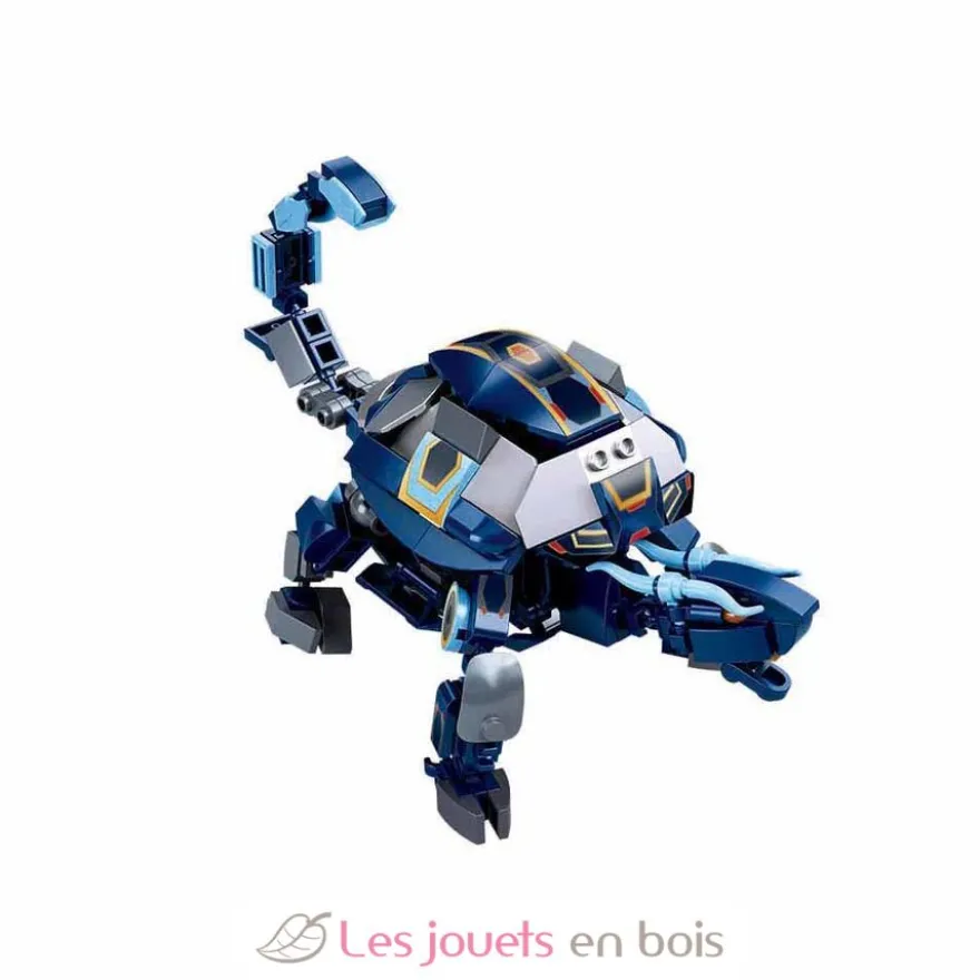 Robot Mecha 2 en 1 bleu gris - Sluban