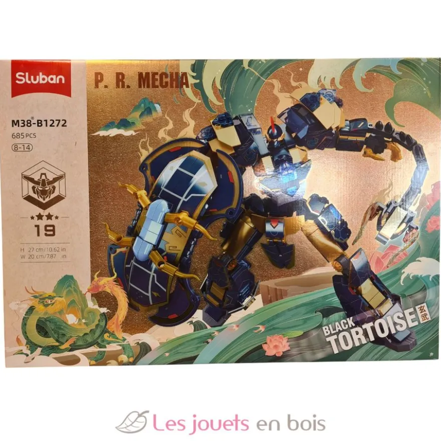 Robot PR Mecha Black Tortoise - Sluban