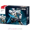 Robot PR Mecha blanc - Sluban