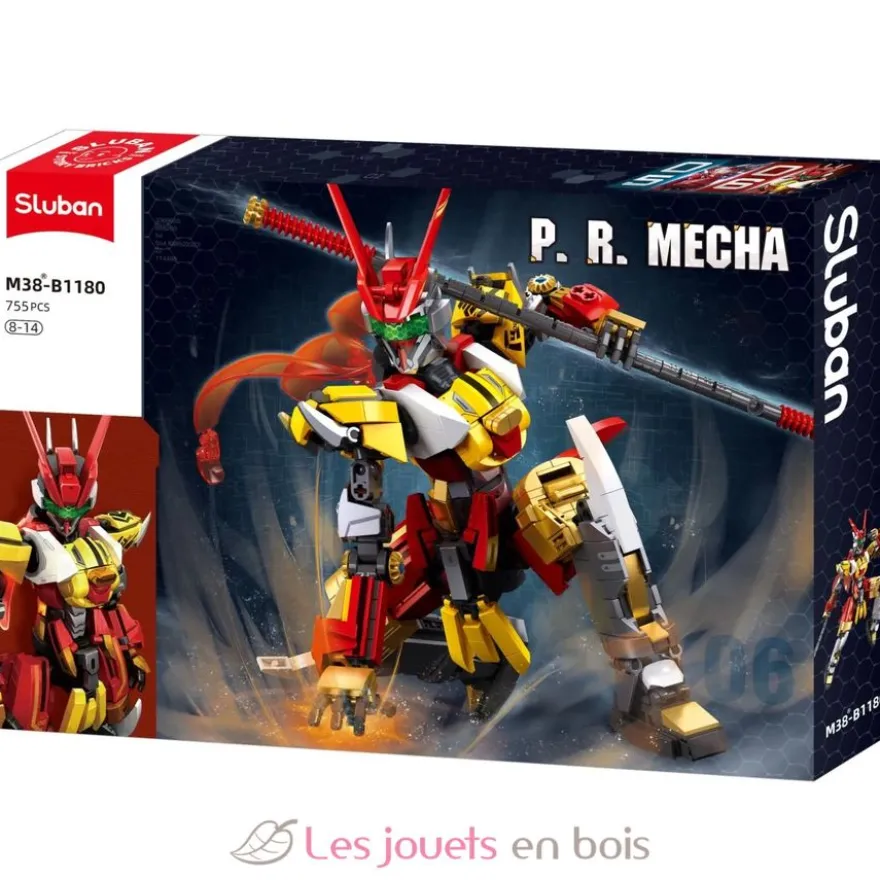 Robot PR Mecha Cyber Goku rouge - Sluban