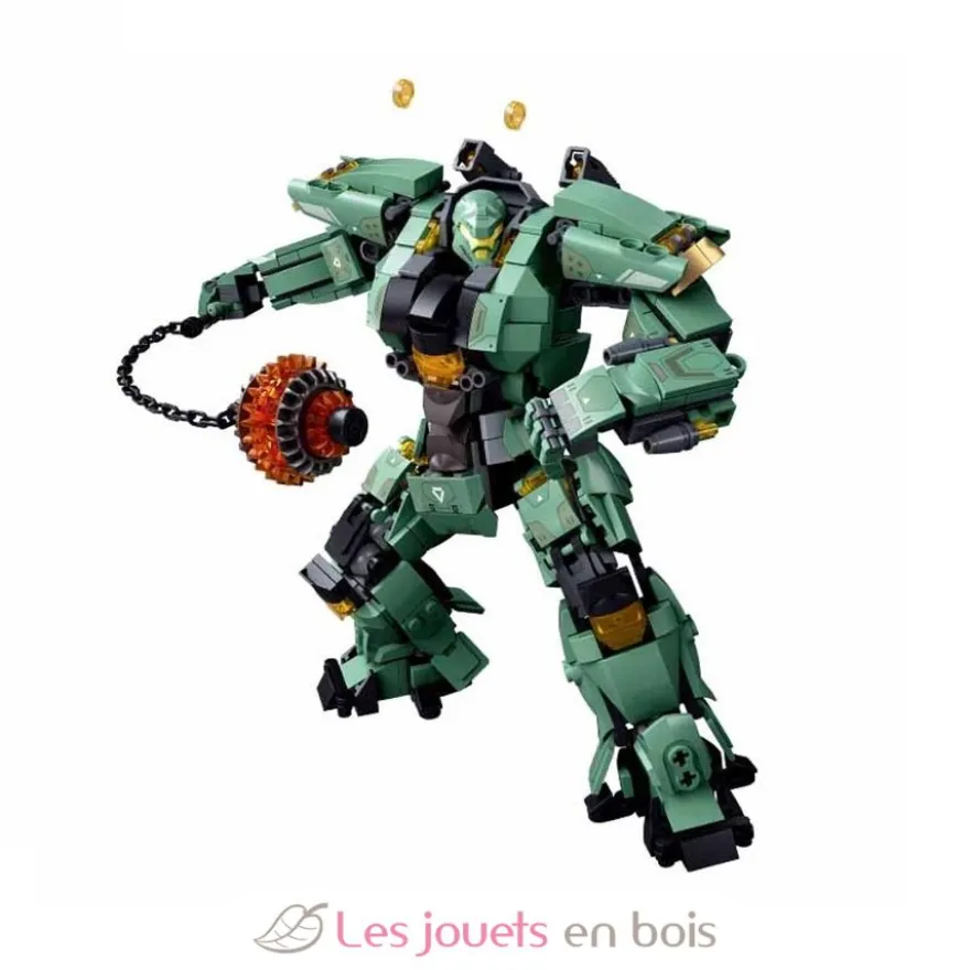 Robot PR Mecha vert - Sluban