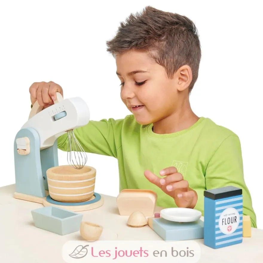 Robot pâtissier en bois - Tender Leaf Toys