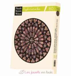 Rosace Notre Dame XIIIème siècle - Puzzle Michèle Wilson