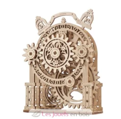 Réveil vintage - Puzzle 3D mécanique en bois - Ugears