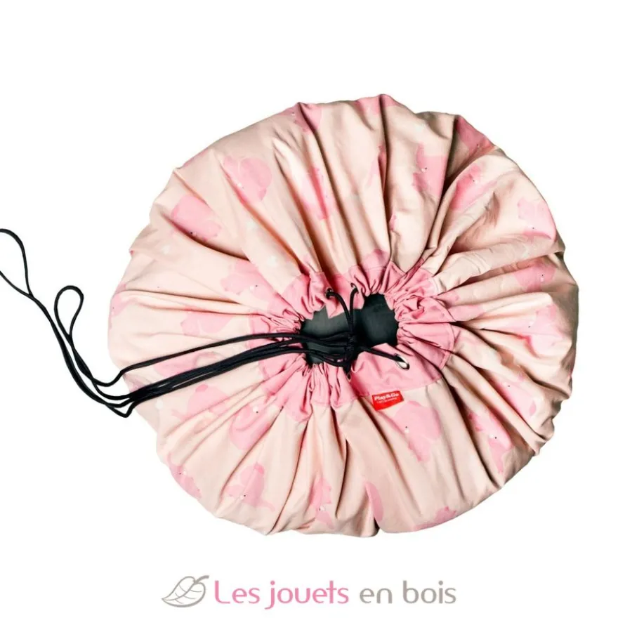 Sac de rangement - Elephant rose - Play and Go