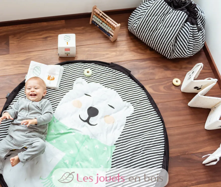 Sac de rangement 3 en 1 - Ours polaire - Play and Go