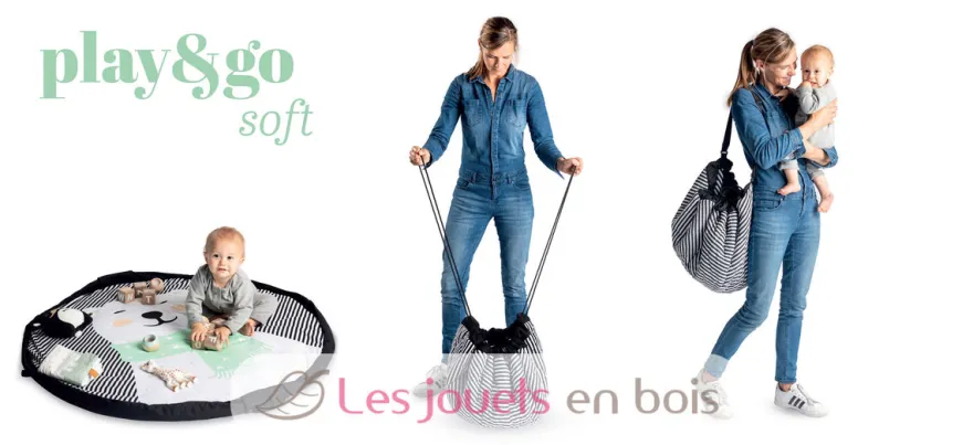 Sac de rangement 3 en 1 - Ours polaire - Play and Go