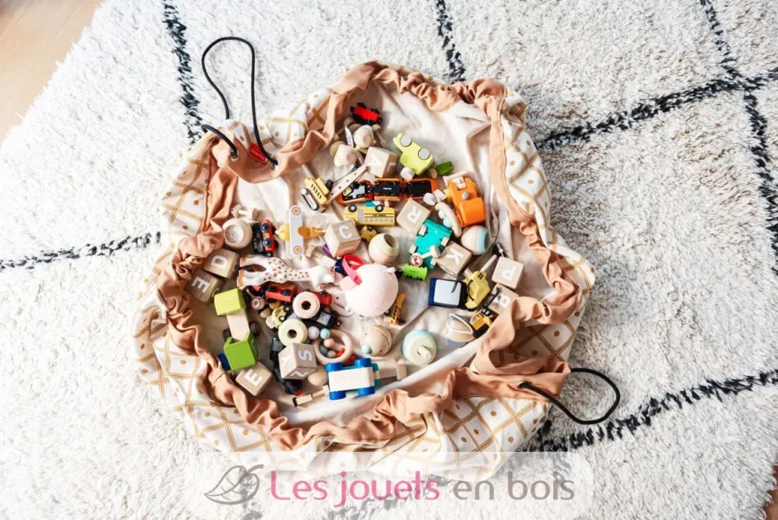Sac de rangement - Geo Moutarde - Play and Go