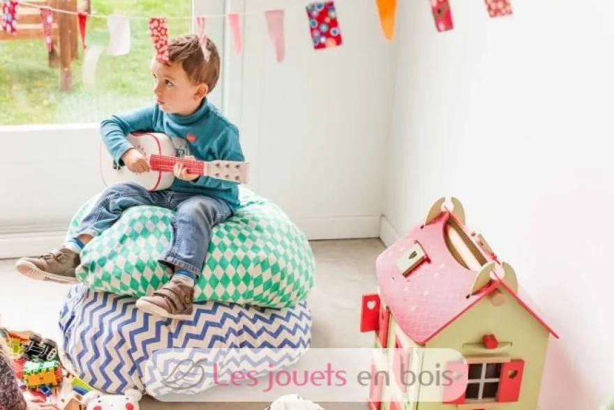 Sac de rangement - Losange vert - Play and Go