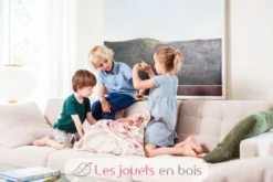 Sac de rangement - Rayures roses - Play and Go