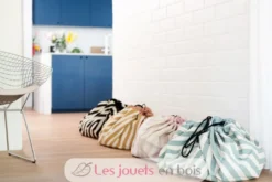 Sac de rangement - Rayures roses - Play and Go