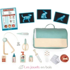 Sac de transport pour animaux et accessoires en bois - Tender Leaf Toys