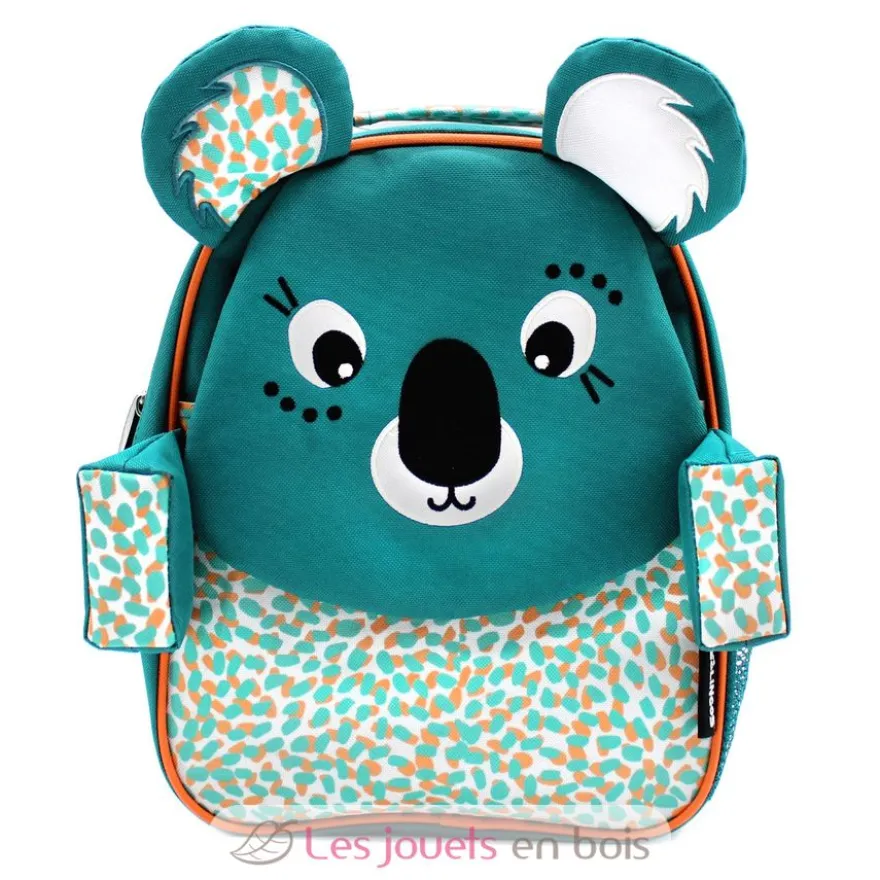 Sac à dos Berlingos le koala bleu vert - Les Déglingos