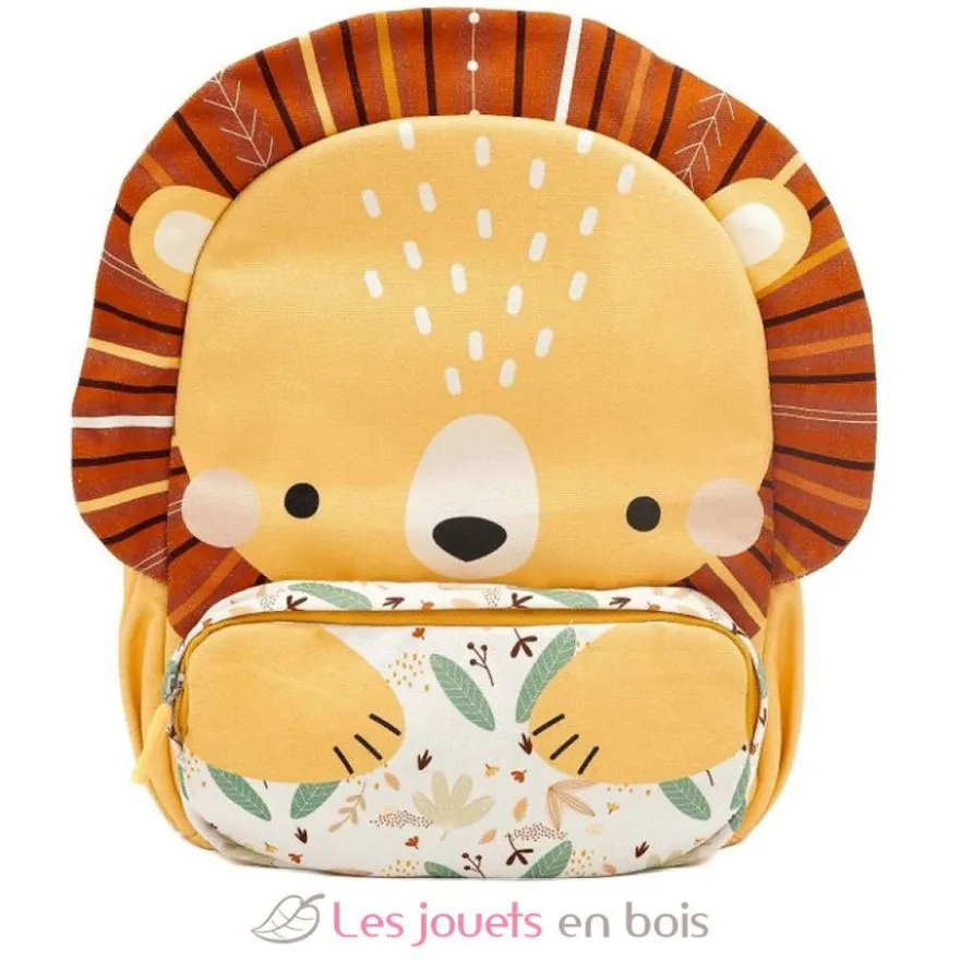 Sac à dos Chompy le lion jaune - Sassi