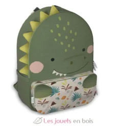 Sac à dos Cracky le dinosaure vert - Sassi