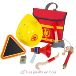 Sac à dos de pompier rouge - Small foot