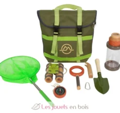 Sac à dos explorateur Discover vert - Small foot
