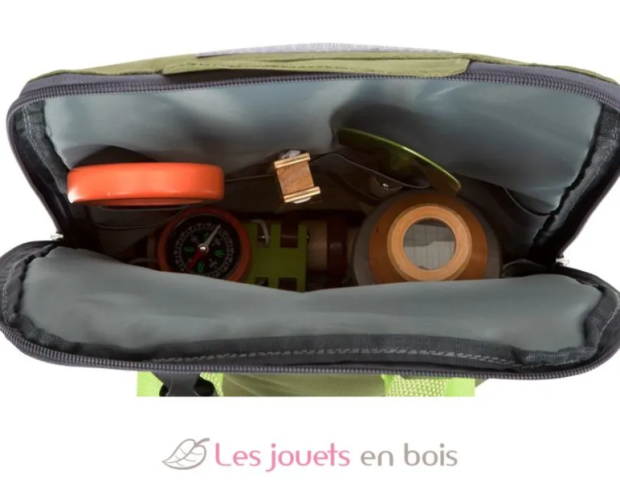 Sac à dos explorateur Discover vert - Small foot