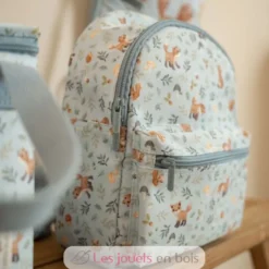 Sac à dos Forest Friends bleu - Little Dutch