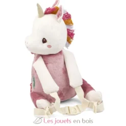 Sac à dos Lena la licorne blanc et rose - Lilliputiens