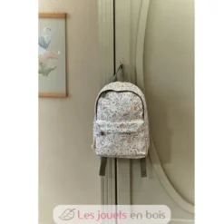 Sac à dos Safari Friends blanc à motifs - Little Dutch
