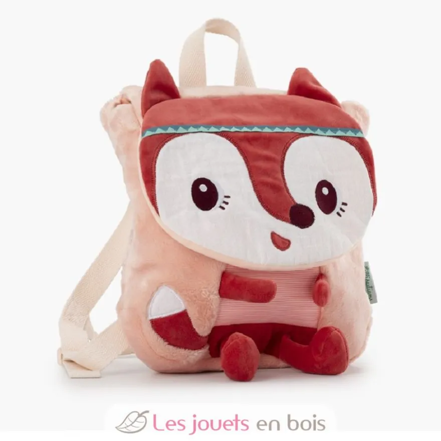 Sac à dos tout doux Alice la renarde - Lilliputiens