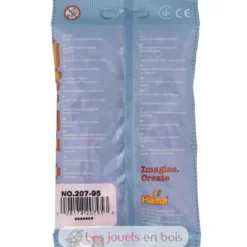 Sachet 1000 perles plastique Midi rose tendre - Hama